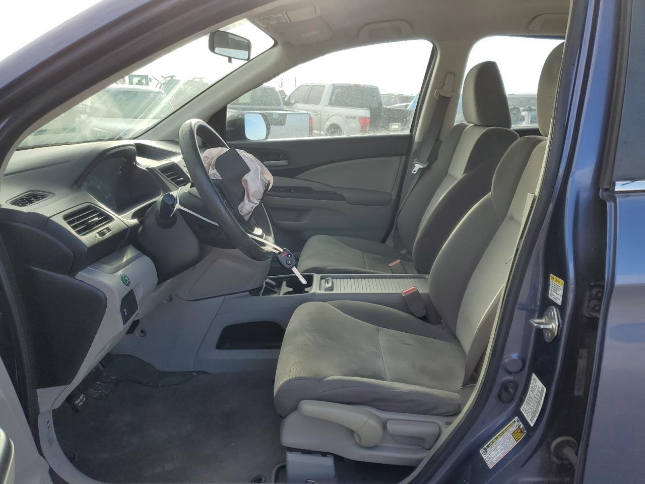 2012 Honda CR-V VIN 5J6RM3H37CL037068 Copart auction photo, front end / side damage thumbnail 7