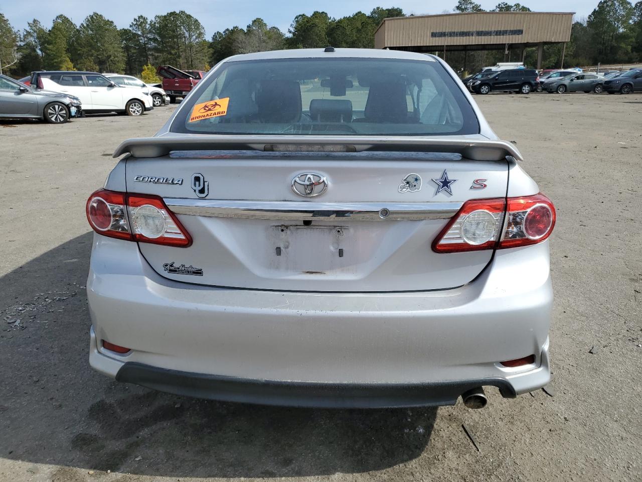 2011 Toyota Corolla VIN 2T1BU4EE6BC628436 Copart auction photo, front end damage thumbnail 6