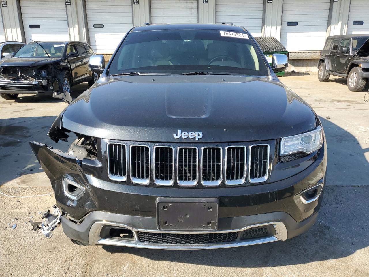2015 Jeep Grand Cherokee VIN 1C4RJFBG2FC718674 Copart auction photo, front end damage thumbnail 5