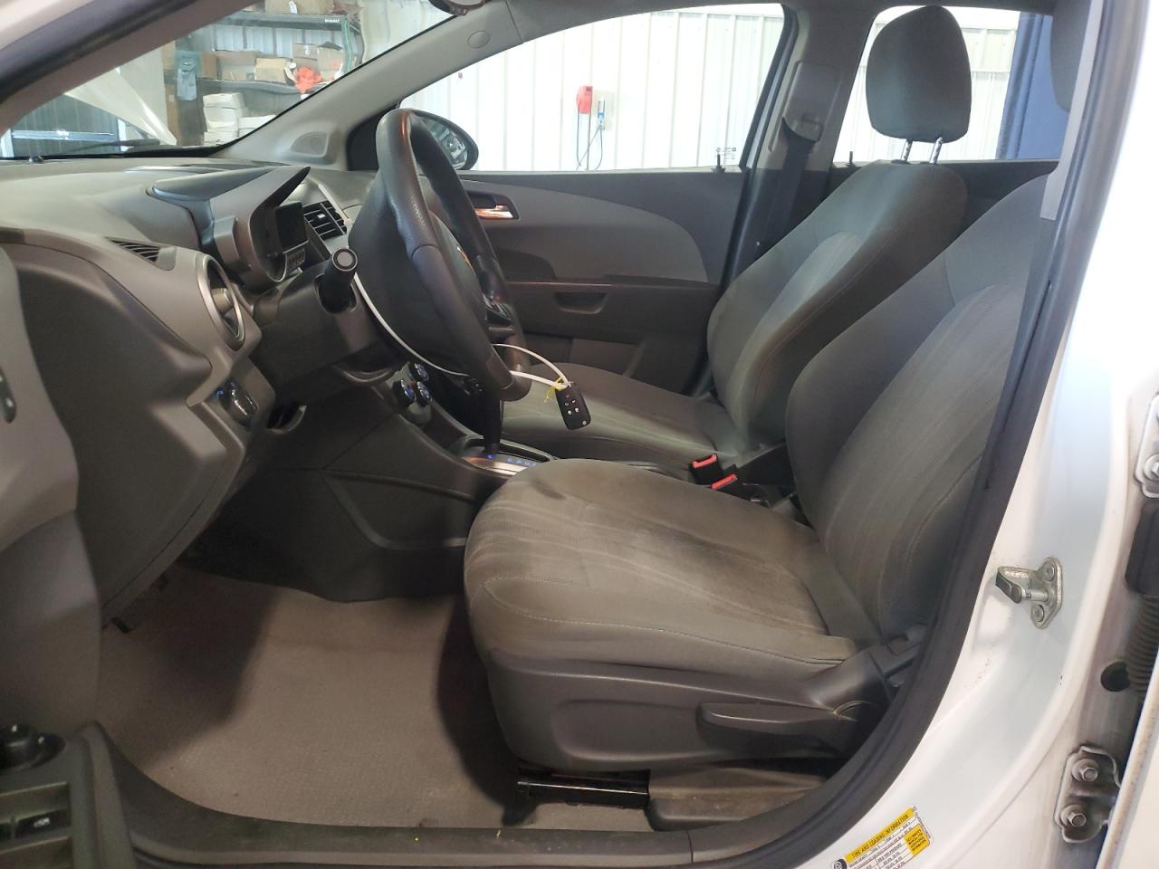 2014 Chevrolet Sonic VIN 1G1JC5SH6E4146228 Copart auction photo, front end / side damage thumbnail 7