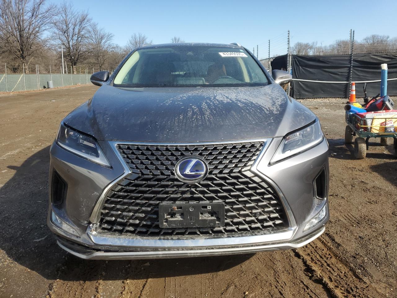 2022 Lexus RX VIN 2T2HGMDA1NC089188 Copart auction photo, front end / mechanical damage thumbnail 5