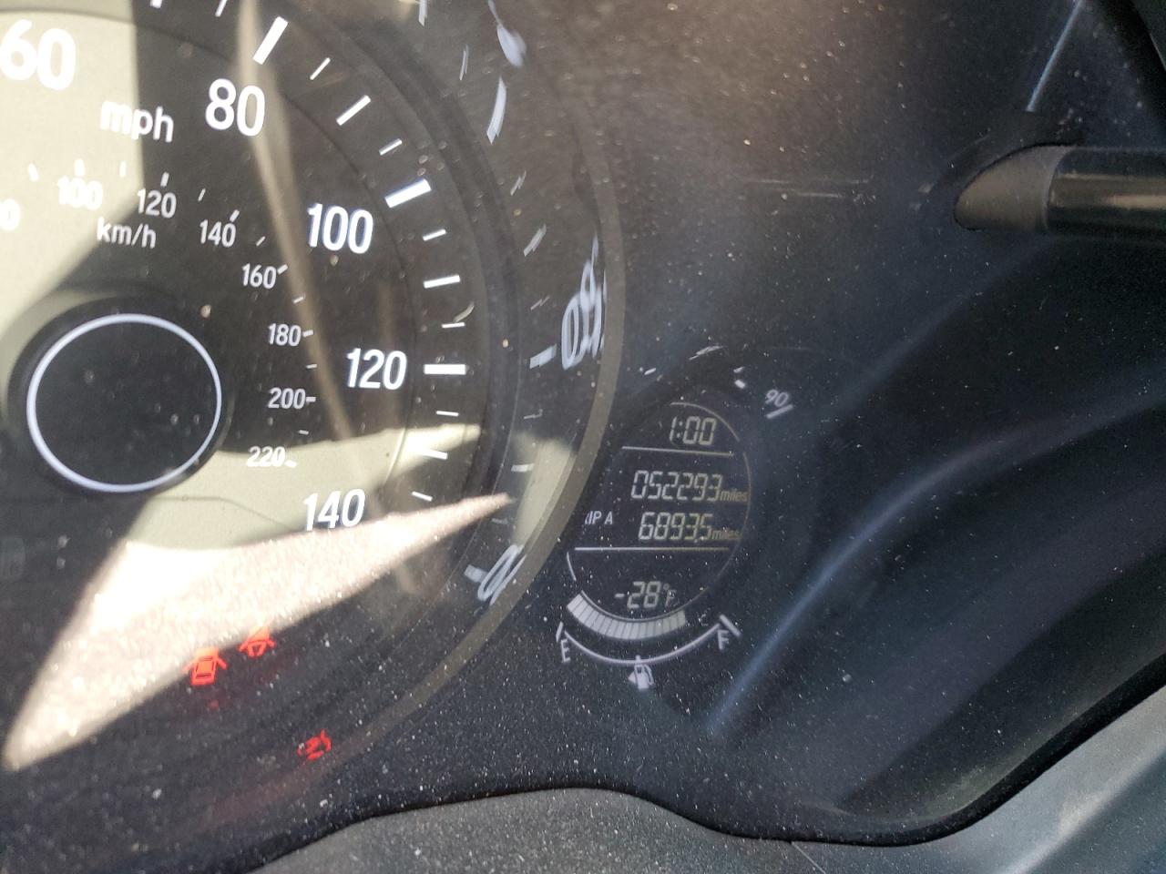 2019 Honda HR-V VIN 3CZRU6H16KG708306 Copart auction photo, front end / minor dent/scratches damage thumbnail 9