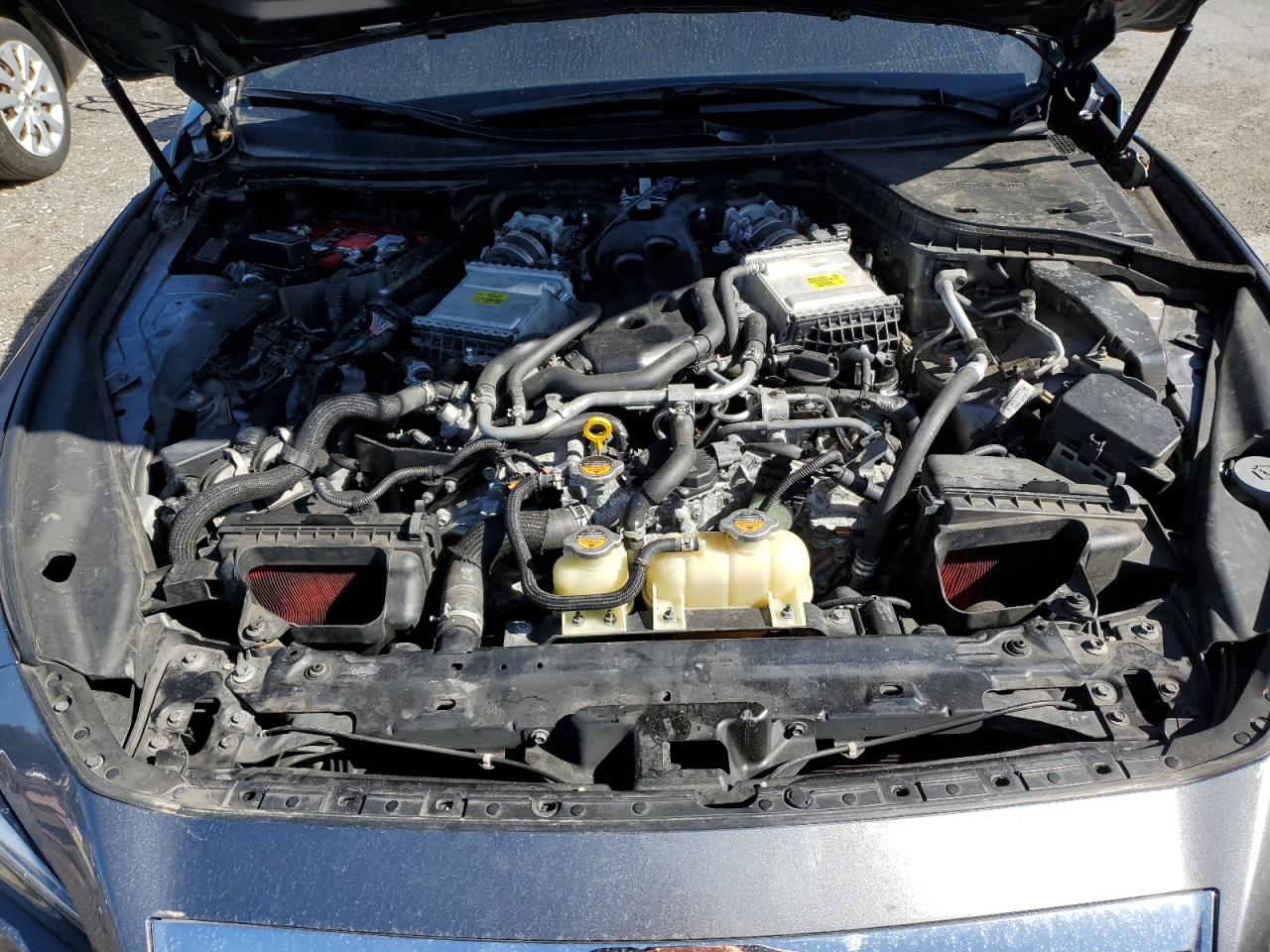 2017 Infiniti Q50 VIN JN1EV7AR9HM840329 Copart auction photo, vandalism / all over damage thumbnail 11