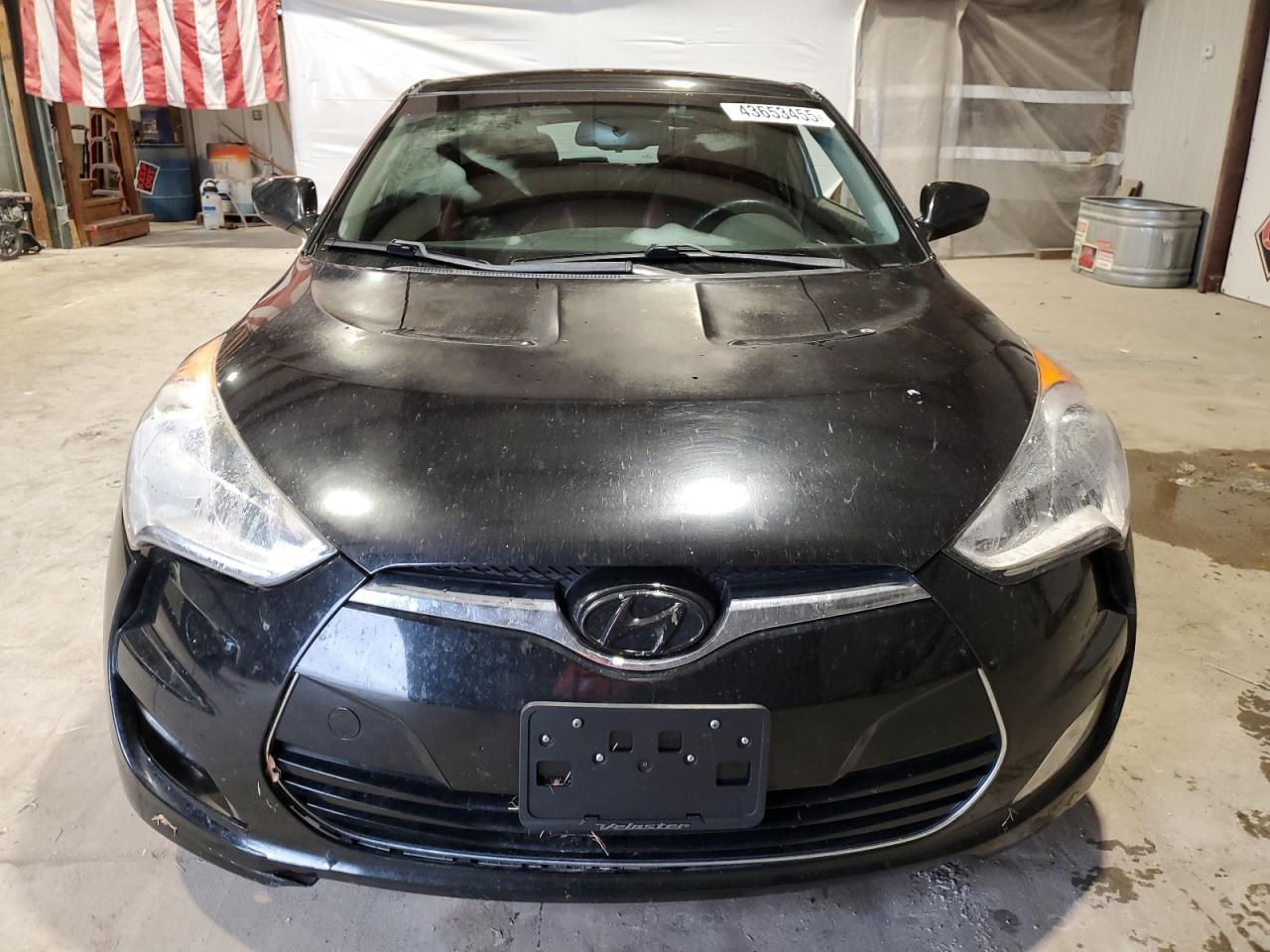2012 Hyundai Veloster VIN KMHTC6AD1CU073086 Copart auction photo, water/flood / front end damage thumbnail 5