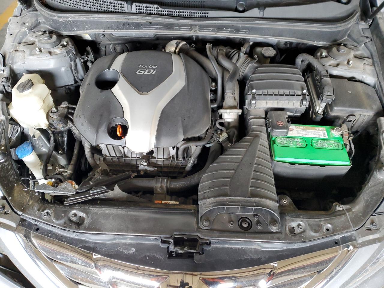 2013 Hyundai Sonata VIN 5NPEC4AB4DH737800 Copart auction photo, side / front end damage thumbnail 12