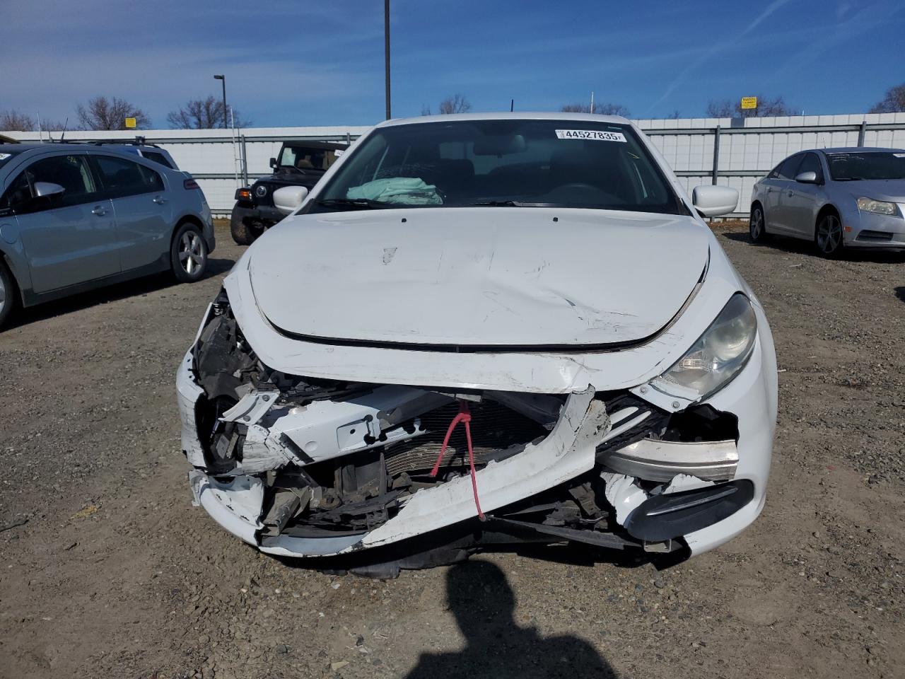 2015 Dodge Dart VIN 1C3CDFAA8FD390251 Copart auction photo, front end / rear end damage thumbnail 5