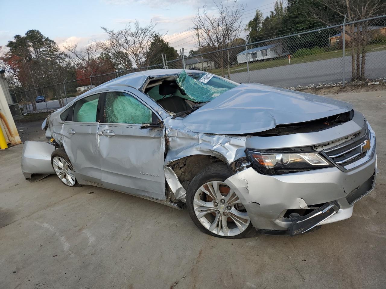 2015 Chevrolet Impala VIN 2G1125S32F9206009 Copart auction photo, all over damage thumbnail 4