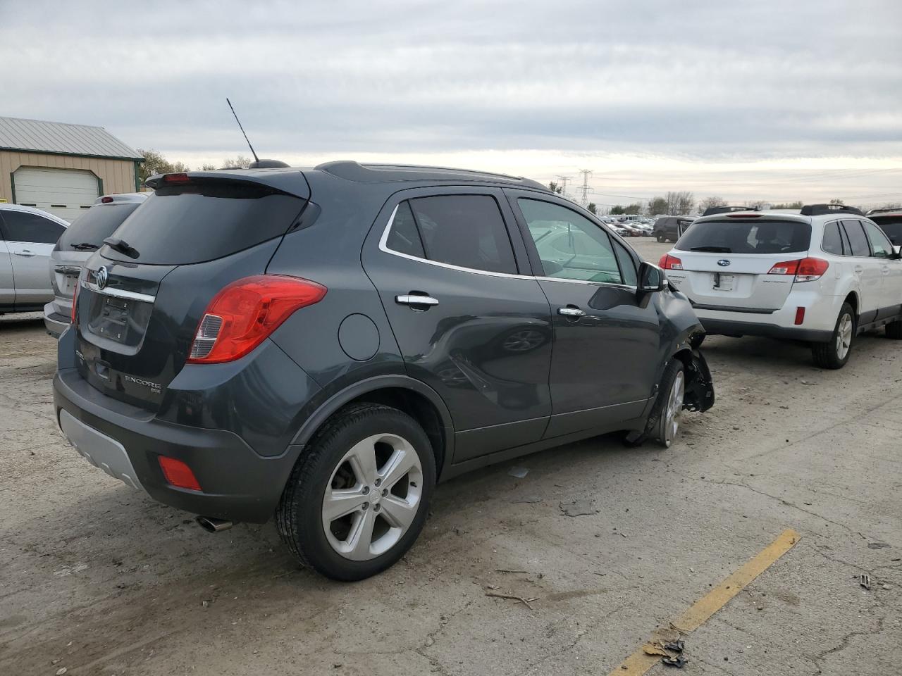 2016 Buick Encore VIN KL4CJGSB6GB743997 Copart auction photo, front end damage thumbnail 3
