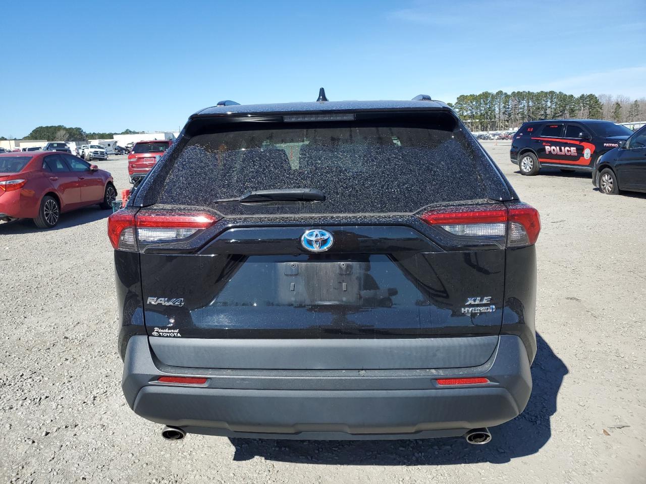 2020 Toyota RAV 4 VIN 2T3RWRFV9LW065636 Copart auction photo, front end damage thumbnail 6