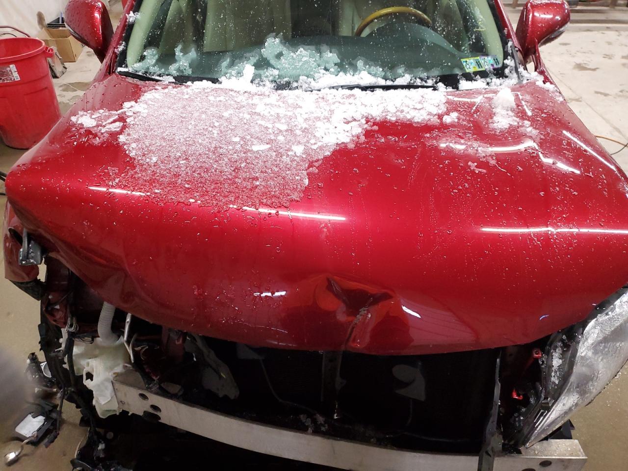 2010 Lexus RX VIN 2T2BK1BA4AC055875 Copart auction photo, front end / side damage thumbnail 14