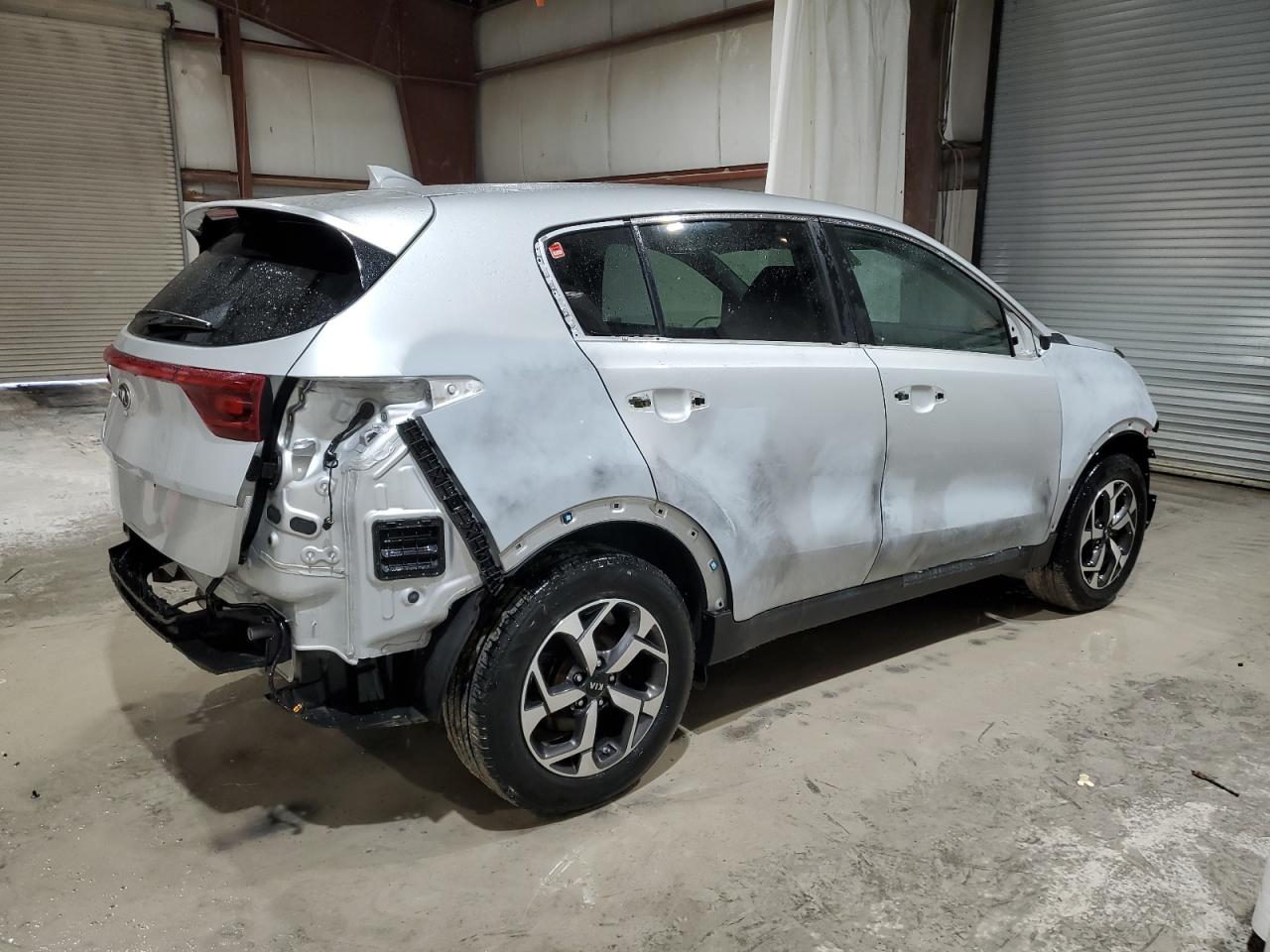 2020 KIA Sportage VIN KNDPM3AC0L7647572 Copart auction photo, vandalism / front end damage thumbnail 3