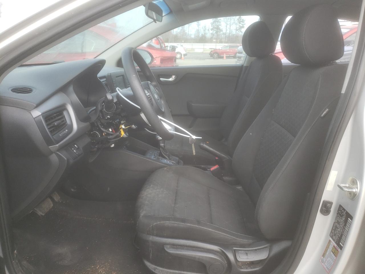 2018 KIA Rio VIN 3KPA24AB6JE072741 Copart auction photo, vandalism damage thumbnail 7
