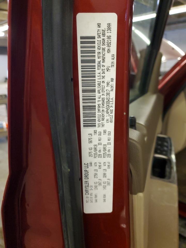 2011 Jeep Liberty (North America) VIN 1J4PN5GK6BW513817 Copart auction photo, normal wear / minor dent/scratches damage thumbnail 12