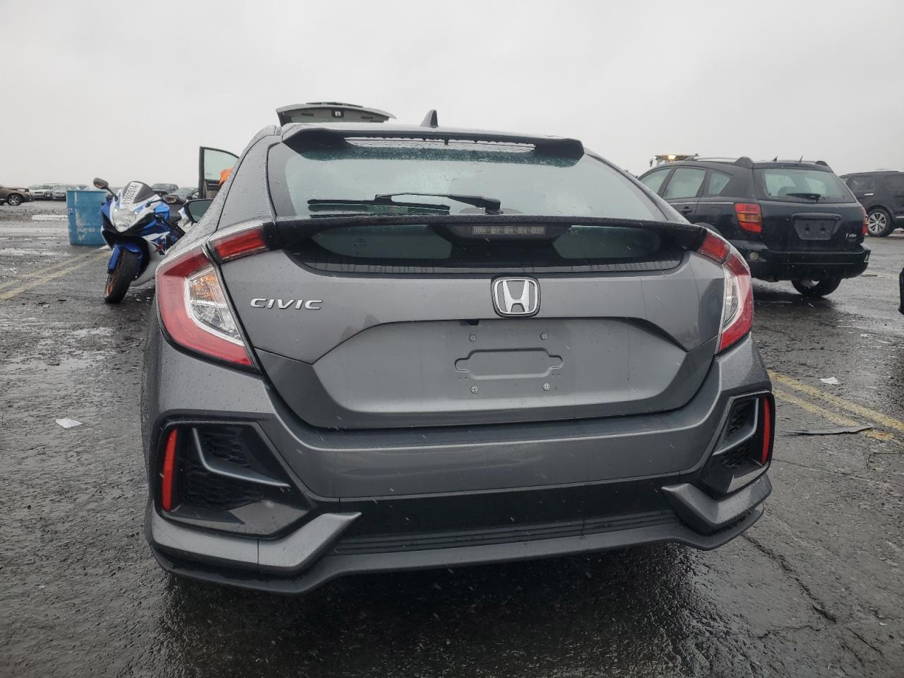 2020 Honda Civic VIN SHHFK7H81LU414299 Copart auction photo, side / front end damage thumbnail 6