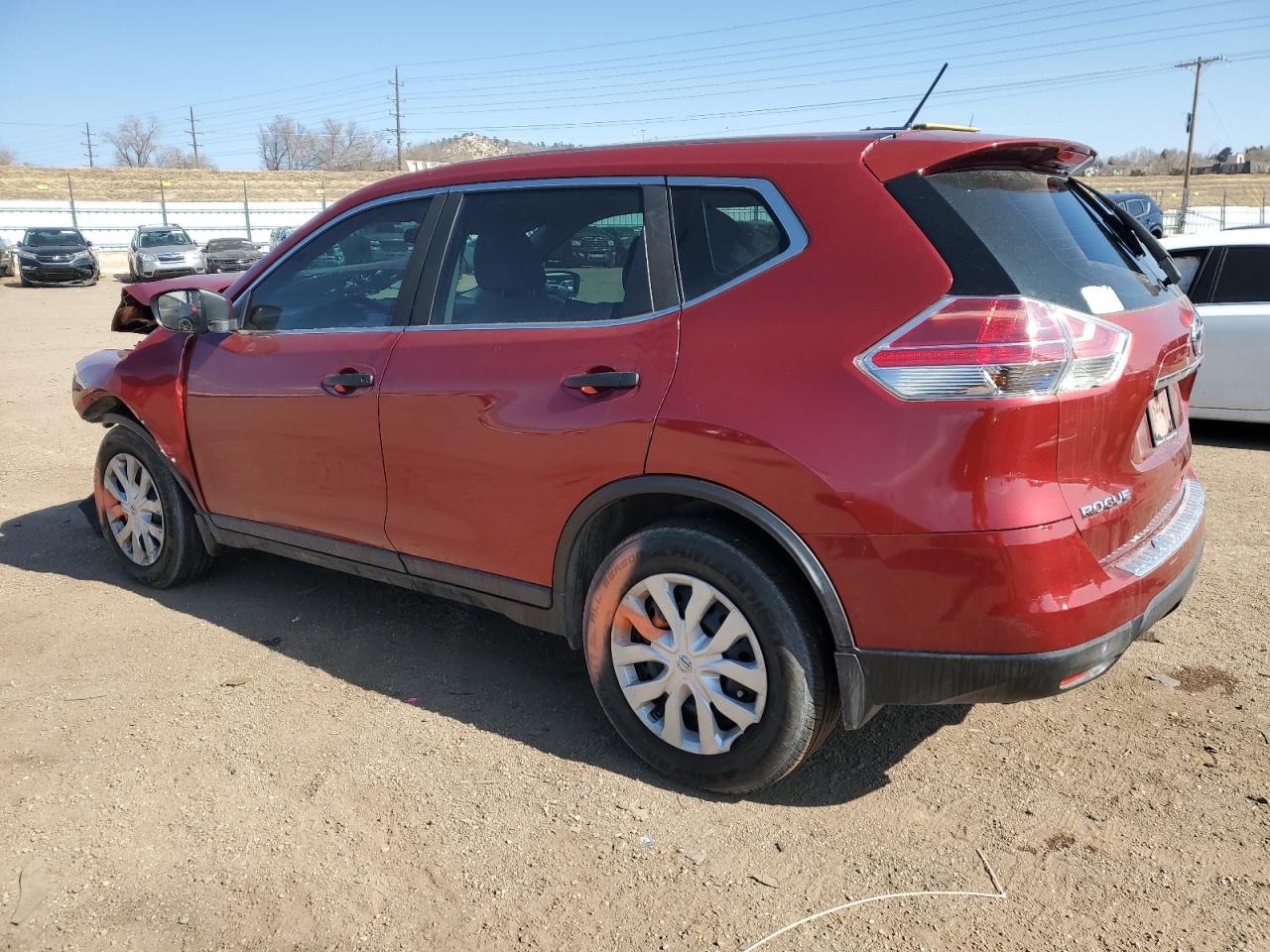 2016 Nissan Rogue VIN 5N1AT2MV5GC834993 Copart auction photo, front end damage thumbnail 2