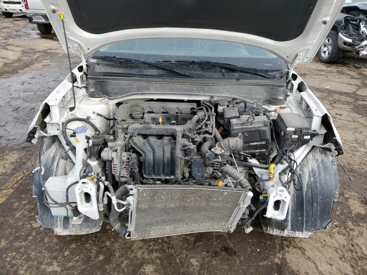 2022 Hyundai Venue VIN KMHRC8A33NU167180 Copart auction photo, front end / all over damage thumbnail 12