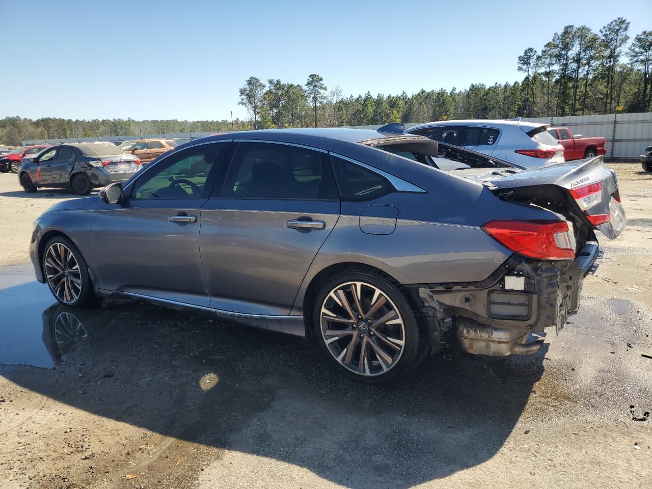 2020 Honda Accord VIN 1HGCV2F90LA013444 Copart auction photo, front end damage thumbnail 2