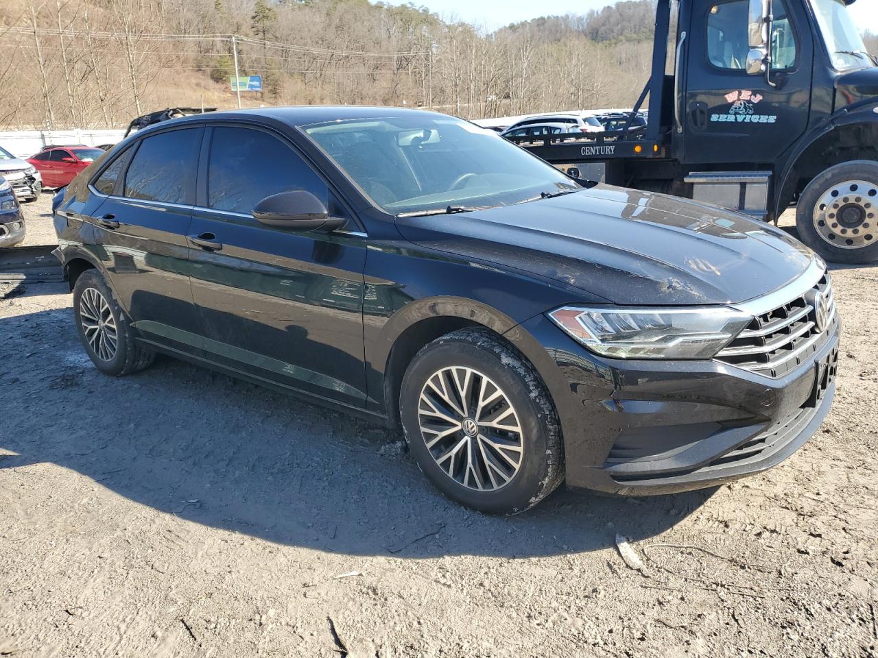 2021 Volkswagen Jetta VIN 3VWC57BU2MM101483 Copart auction photo, rear end damage thumbnail 4