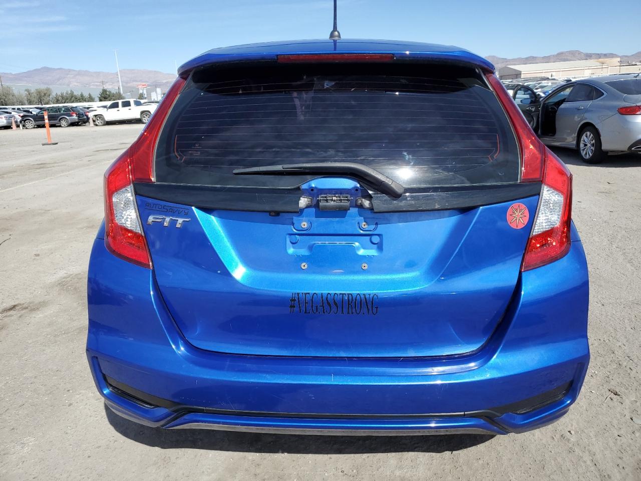 2020 Honda Fit VIN 3HGGK5H49LM721806 Copart auction photo, front end / side damage thumbnail 6