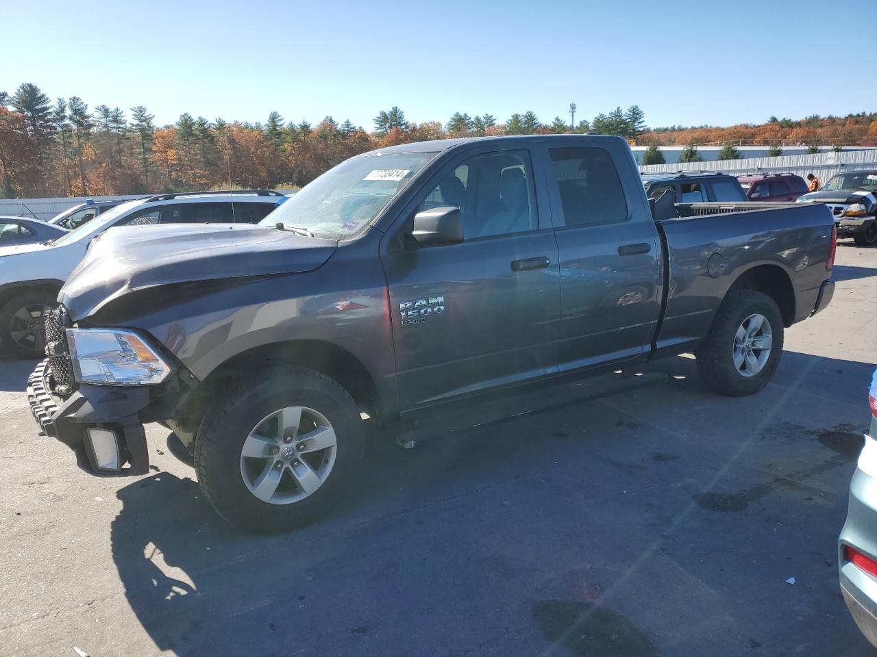 2019 RAM 1500 VIN 1C6RR7FG1KS589794