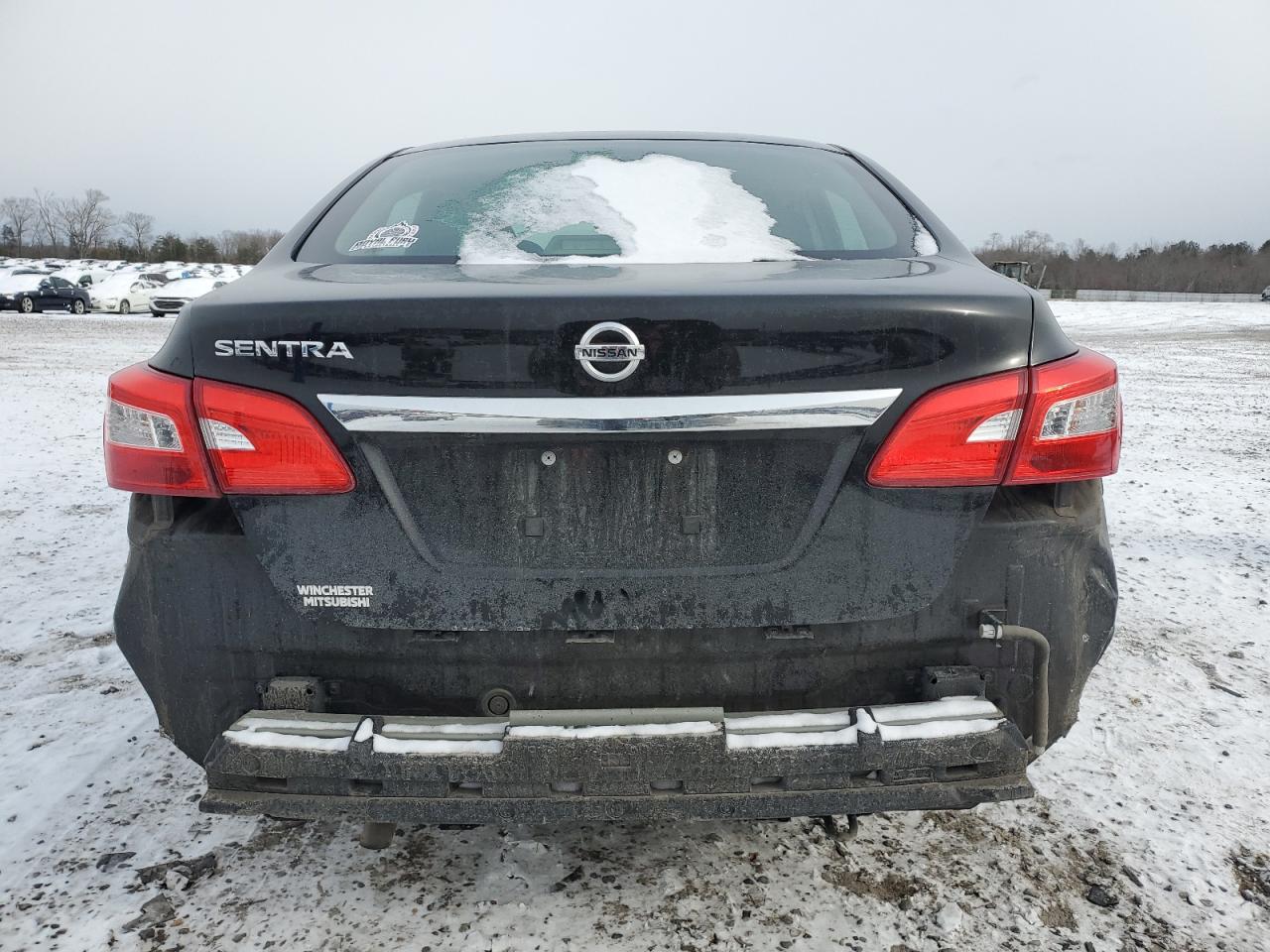 2018 Nissan Sentra VIN 3N1AB7AP0JY303986 Copart auction photo, all over damage thumbnail 6