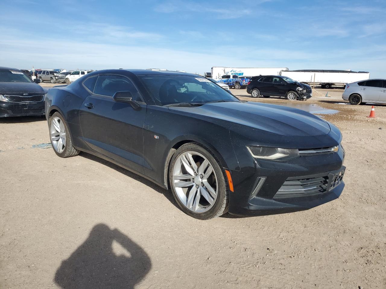 2018 Chevrolet Camaro VIN 1G1FB1RX7J0178542 Copart auction photo, side / minor dent/scratches damage thumbnail 4