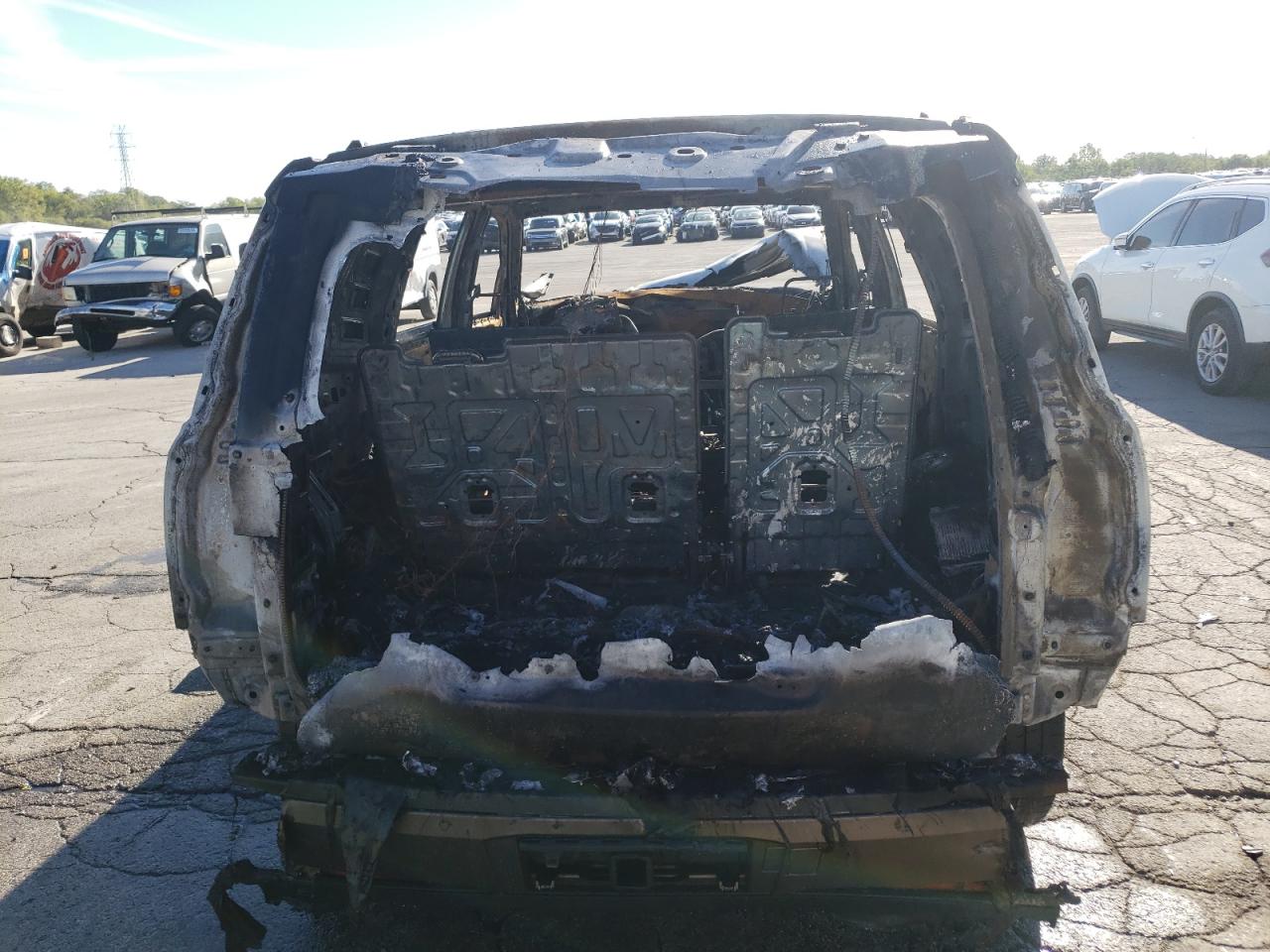 2016 Cadillac Escalade VIN 1GYS4BKJXGR291623 Copart auction photo, burn / missing/altered vin damage thumbnail 6