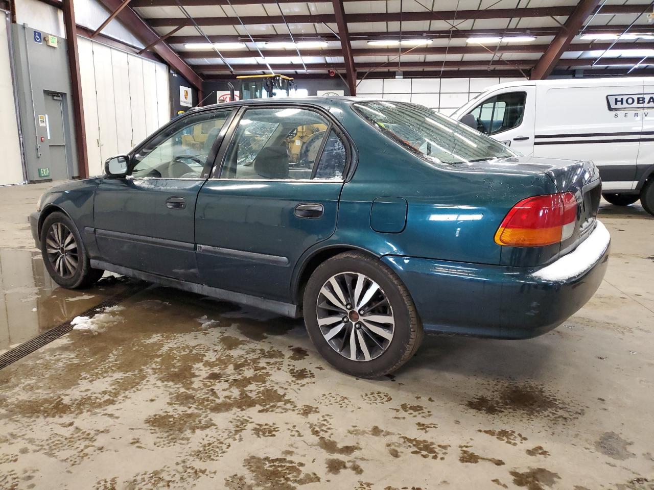 1996 Honda Civic VIN 1HGEJ6625TL024927 Copart auction photo, side / minor dent/scratches damage thumbnail 2