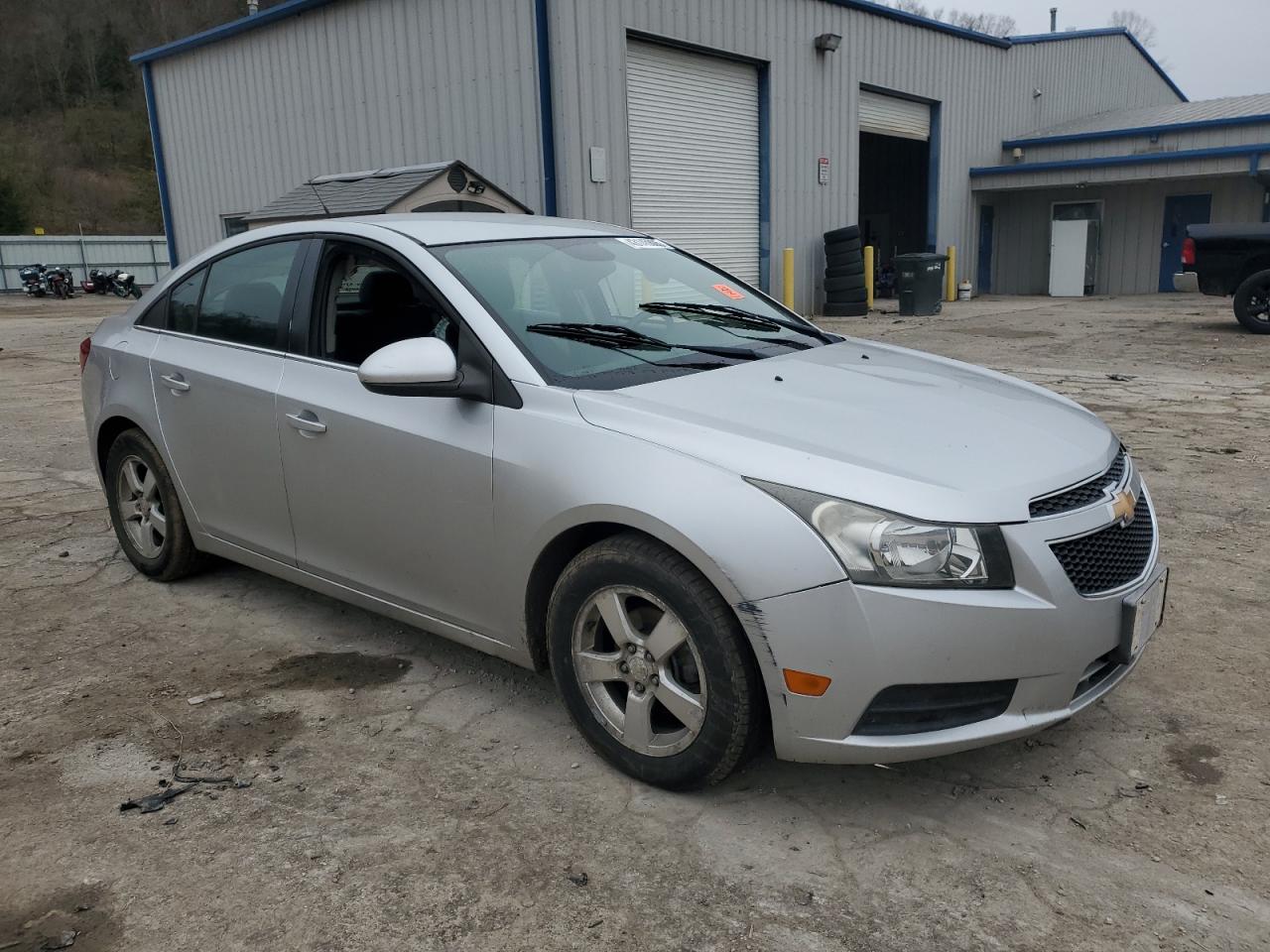 2012 Chevrolet Cruze VIN 1G1PF5SC8C7349574 Copart auction photo, side / front end damage thumbnail 4