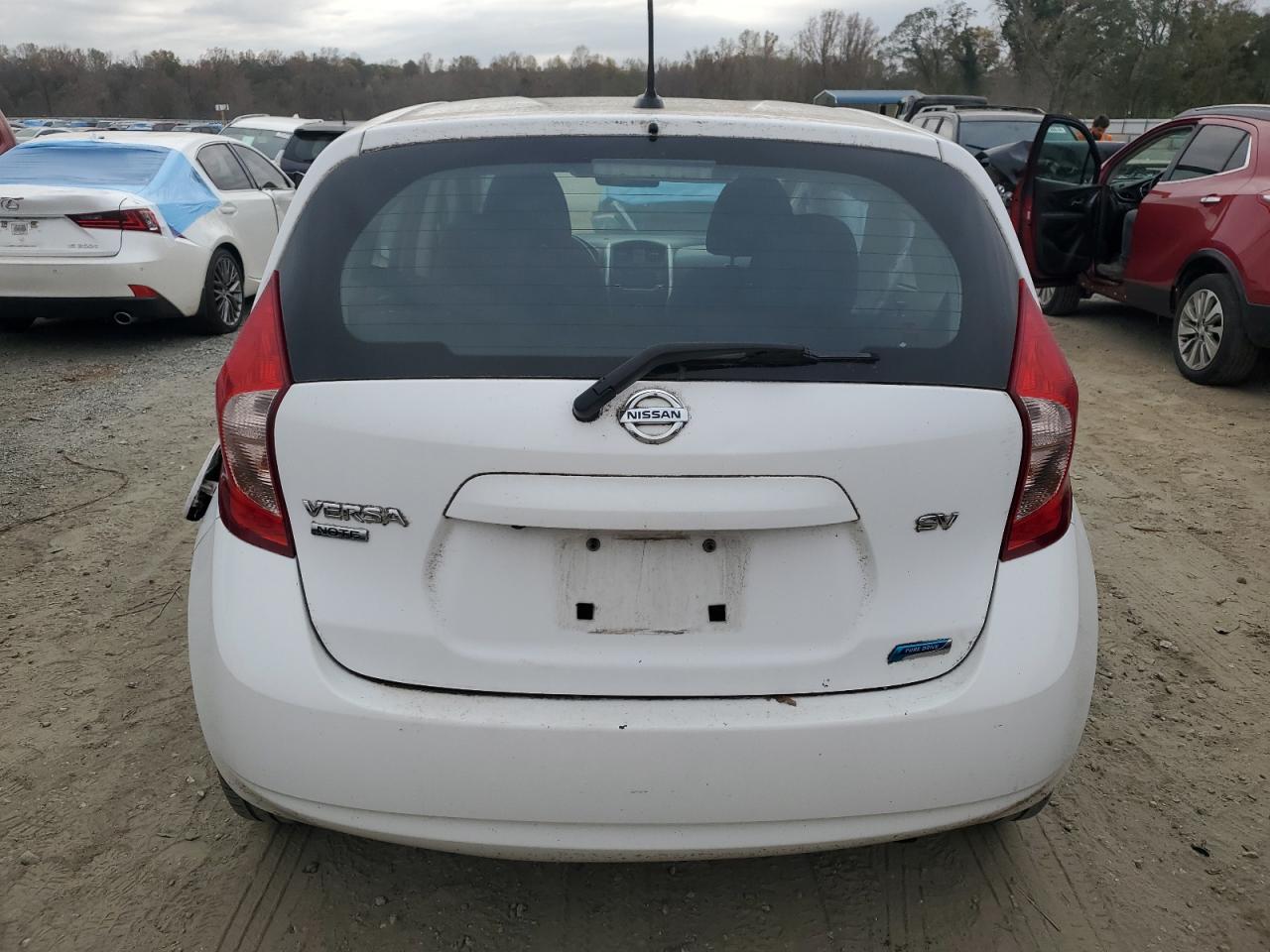 2016 Nissan Versa VIN 3N1CE2CP0GL374000 Copart auction photo, side damage thumbnail 6