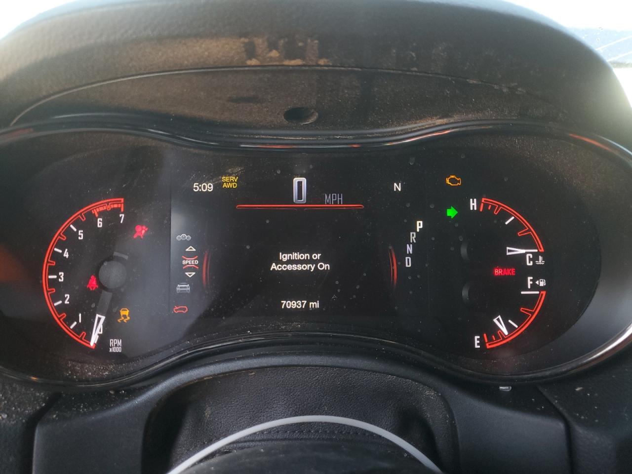 2019 Dodge Durango VIN 1C4SDJCT6KC599058 Copart auction photo, rollover damage thumbnail 9