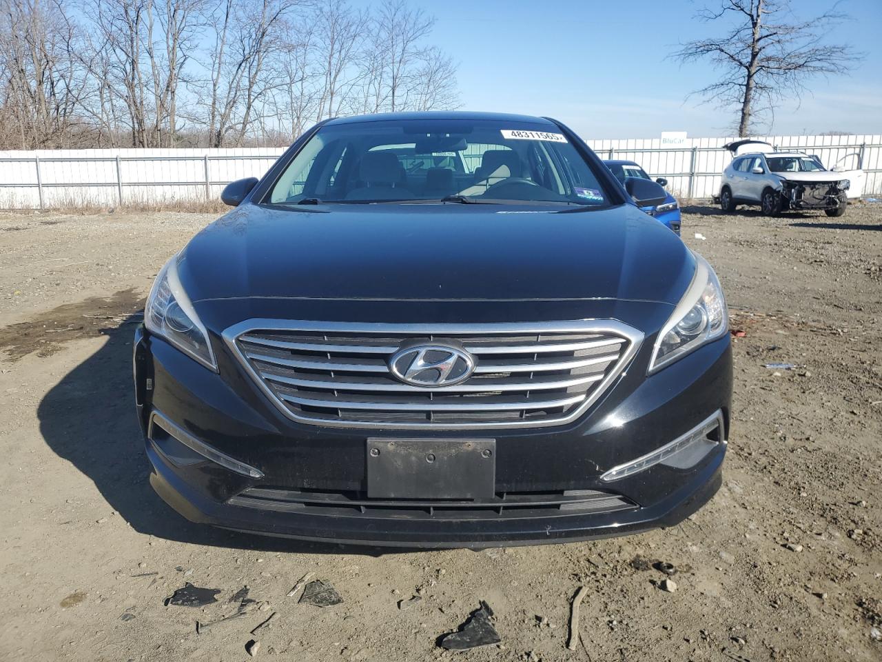 2015 Hyundai Sonata VIN 5NPE24AF0FH211995 Copart auction photo, side damage thumbnail 5