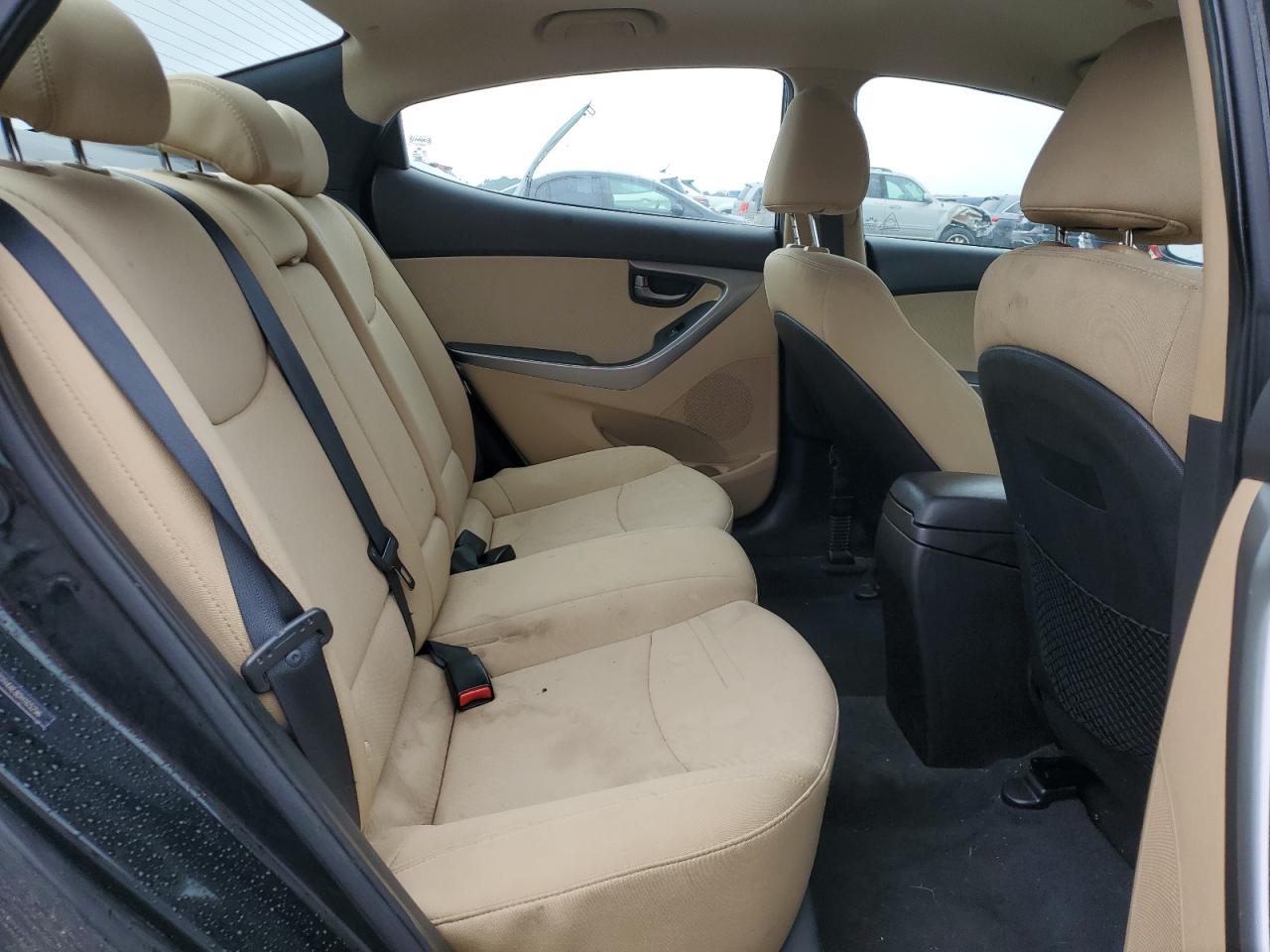 2013 Hyundai Elantra VIN 5NPDH4AE8DH165296 Copart auction photo, front end / rear end damage thumbnail 10