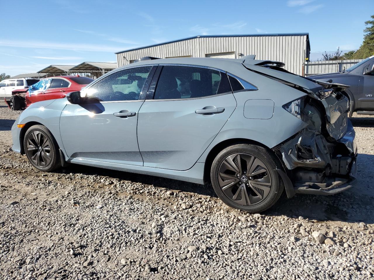 2017 Honda Civic VIN SHHFK7H51HU209207 Copart auction photo, rear end damage thumbnail 2