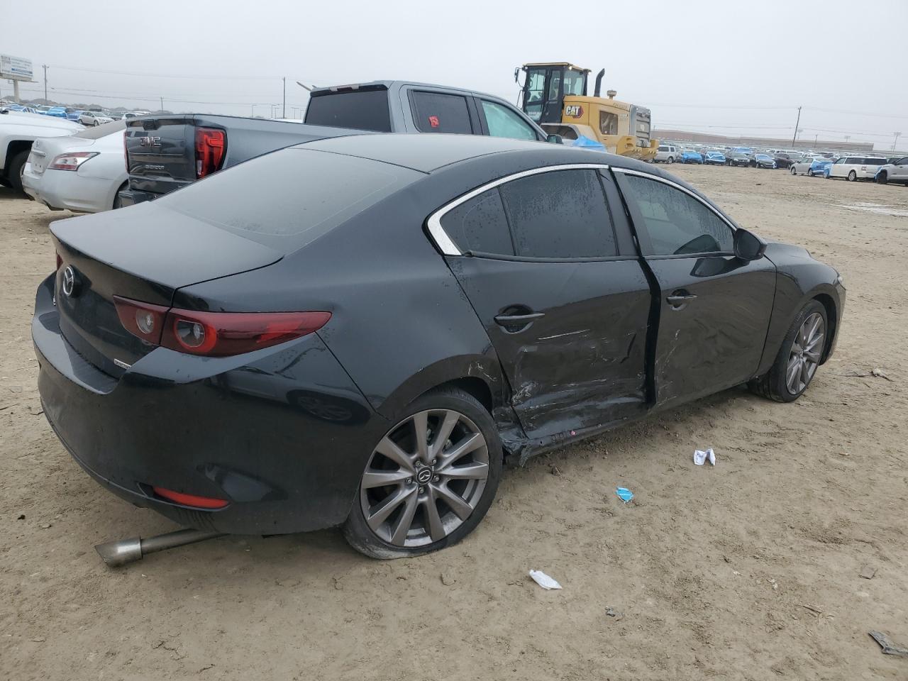 2023 Mazda 3 VIN 3MZBPABM5PM377535 Copart auction photo, side / undercarriage damage thumbnail 3