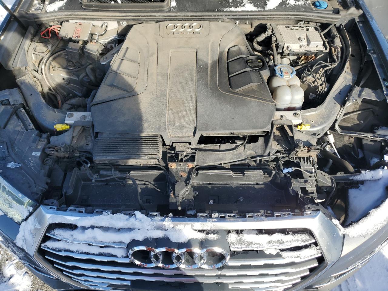 2017 Audi Q7 VIN WA1LAAF76HD026458 Copart auction photo, front end damage thumbnail 12