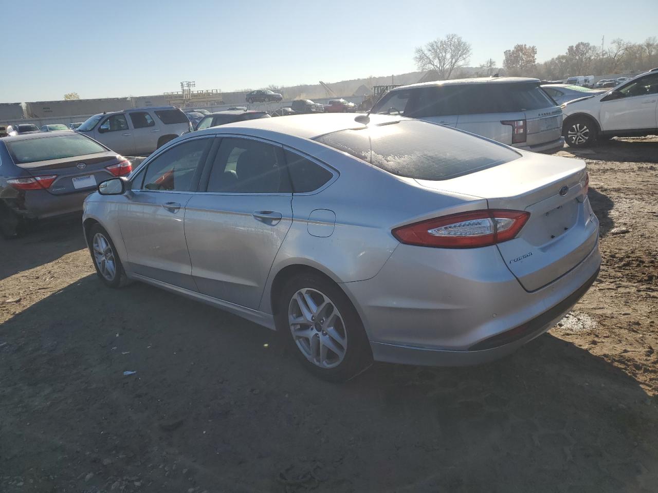 2014 Ford Fusion VIN 1FA6P0HDXE5366271 Copart auction photo, front end damage thumbnail 2