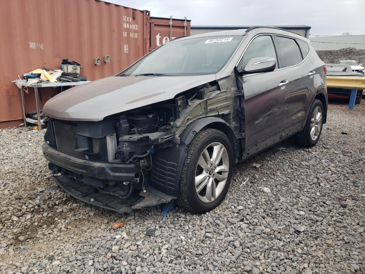 2013 Hyundai Santa Fe VIN 5XYZU3LA4DG083028