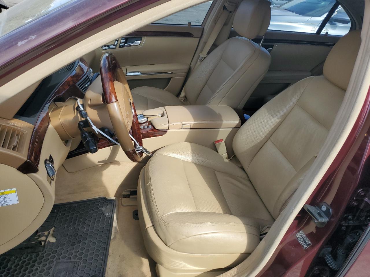 2012 Mercedes-Benz S-klasse VIN WDDNG7DB8CA430112 Copart auction photo, front end damage thumbnail 7