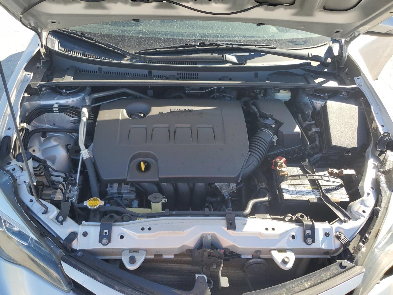 2017 Toyota Corolla VIN 2T1BURHE9HC783080 Copart auction photo, front end / side damage thumbnail 12