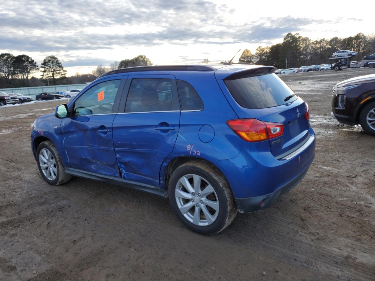 2015 Mitsubishi Outlander VIN 4A4AR4AU3FE012649 Copart auction photo, all over damage thumbnail 2