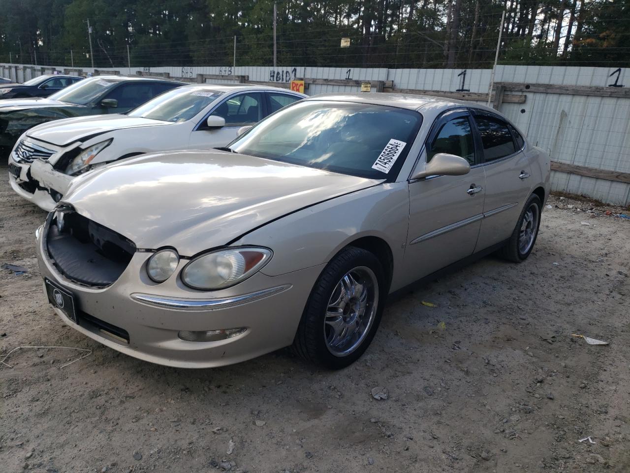 2008 Buick LaCrosse VIN 2G4WC582681237883