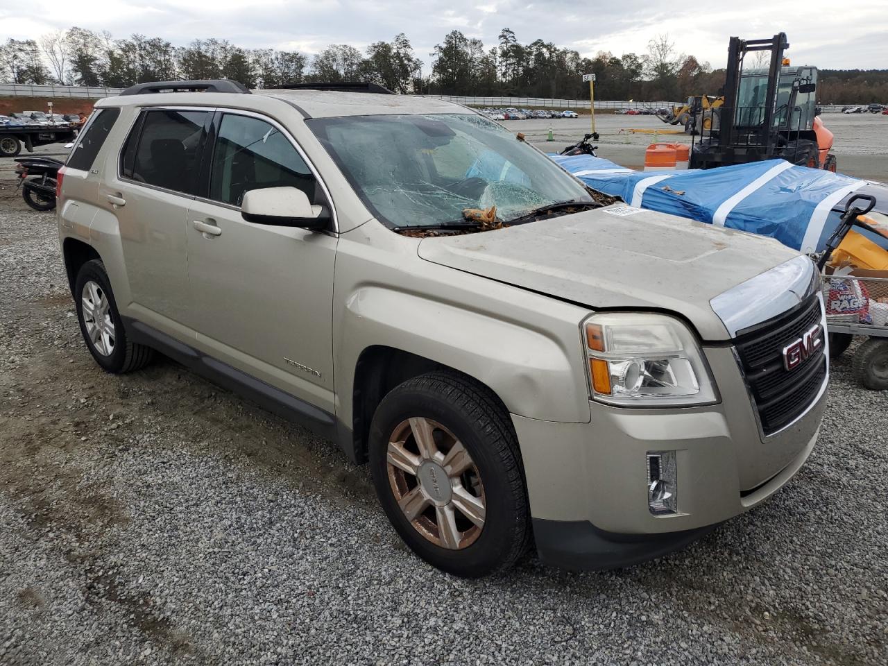 2015 GMC Terrain VIN 2GKALSEK1F6310230 Copart auction photo, water/flood damage thumbnail 4
