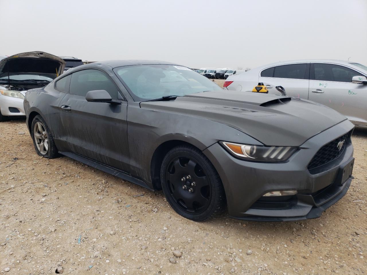 2017 Ford Mustang VIN 1FA6P8AM5H5316732 Copart auction photo, hail / minor dent/scratches damage thumbnail 4
