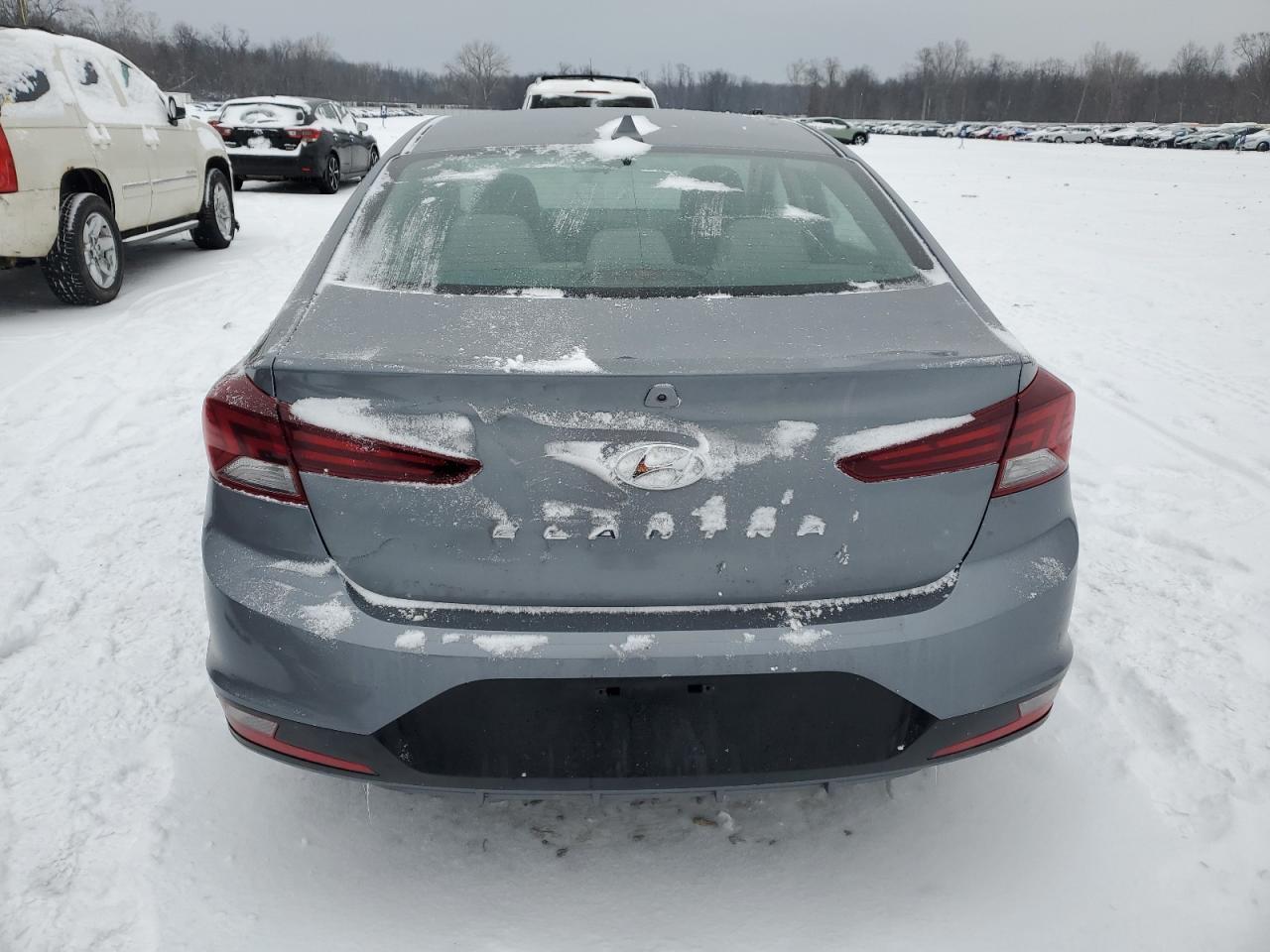 2019 Hyundai Elantra VIN KMHD84LFXKU827755 Copart auction photo, frame damage / front end damage thumbnail 6
