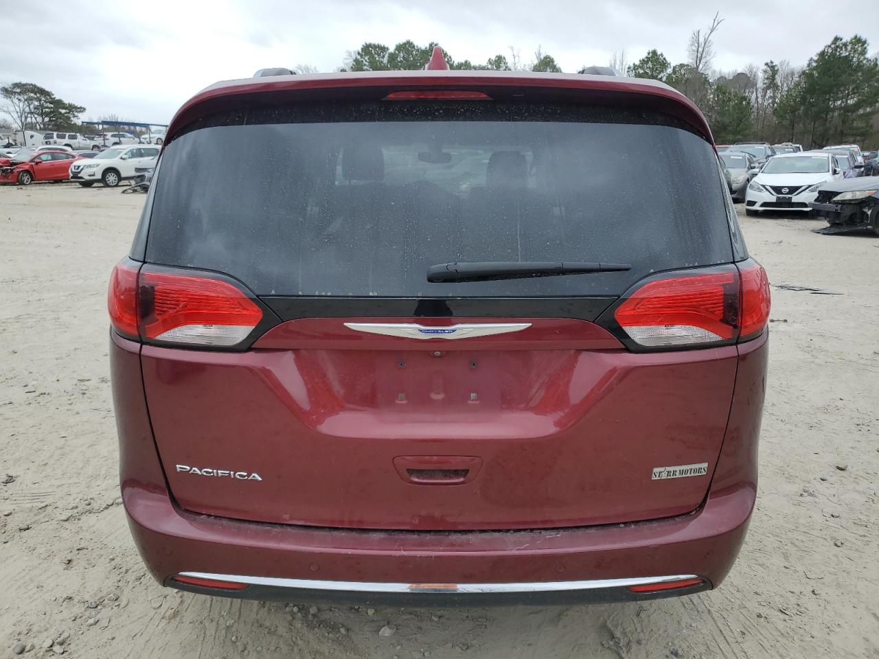 2018 Chrysler Pacifica VIN 2C4RC1BG4JR204371 Copart auction photo, front end / minor dent/scratches damage thumbnail 6