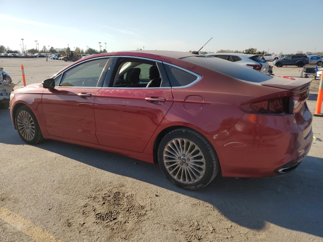 2013 Ford Fusion VIN 3FA6P0K96DR133343 Copart auction photo, vandalism damage thumbnail 2