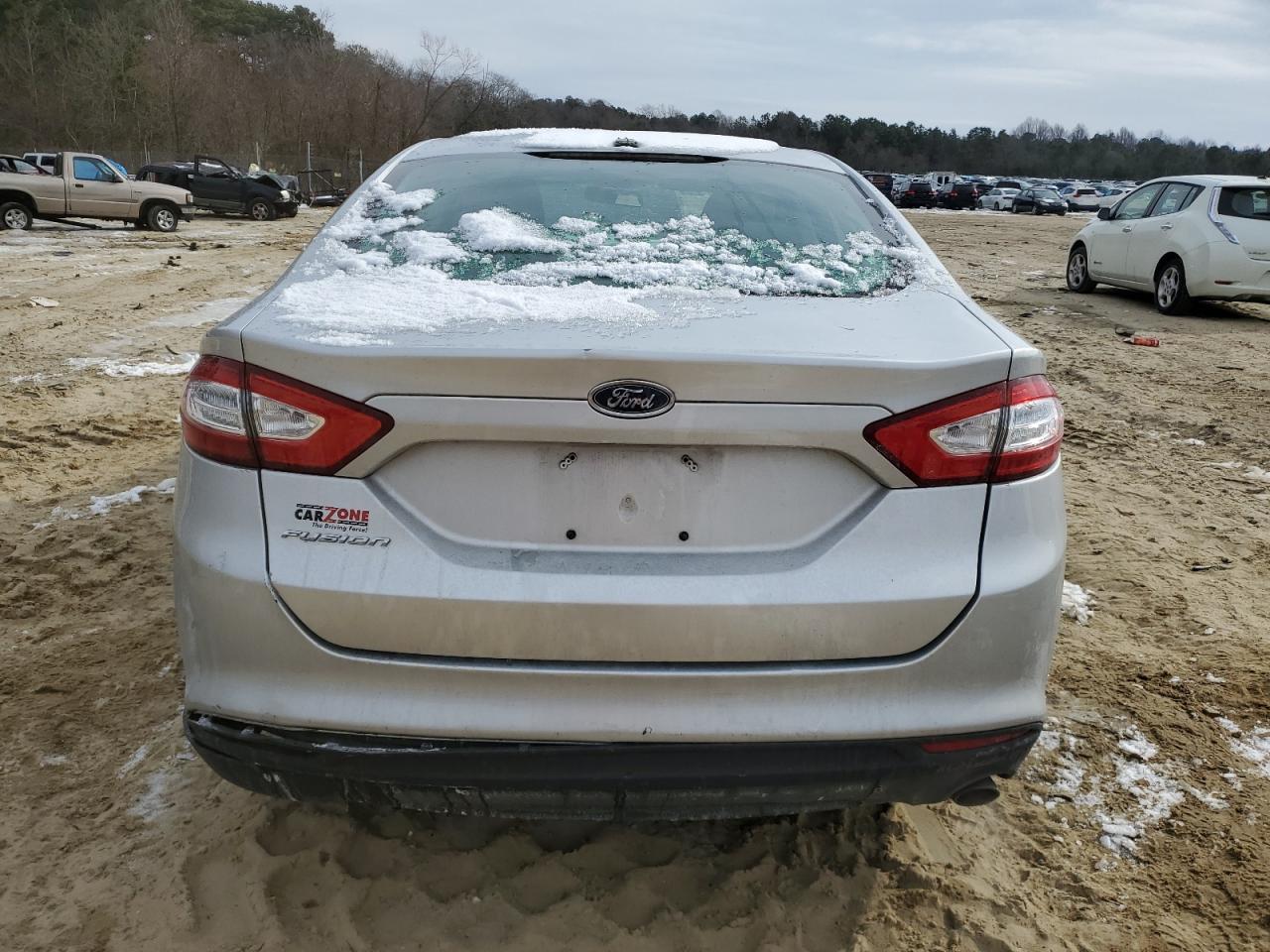 2014 Ford Fusion VIN 3FA6P0G71ER372288 Copart auction photo, front end / minor dent/scratches damage thumbnail 6