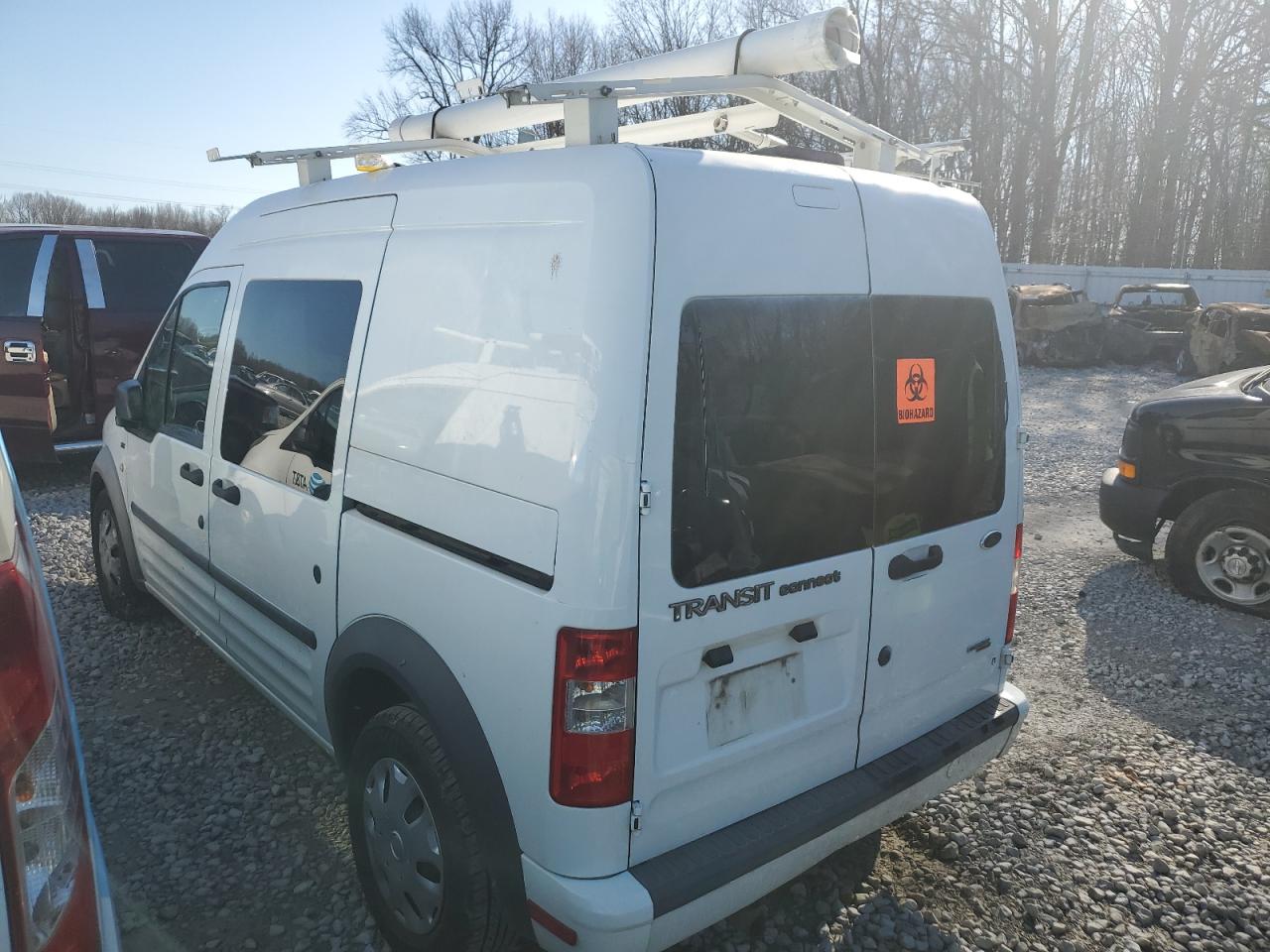 2013 Ford Transit VIN NM0LS6BN0DT168015 Copart auction photo, front end damage thumbnail 2