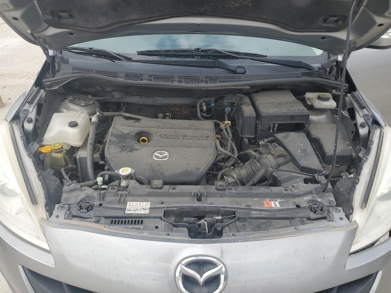 2013 Mazda 5 VIN JM1CW2BLXD0147334 Copart auction photo, rear end / side damage thumbnail 12